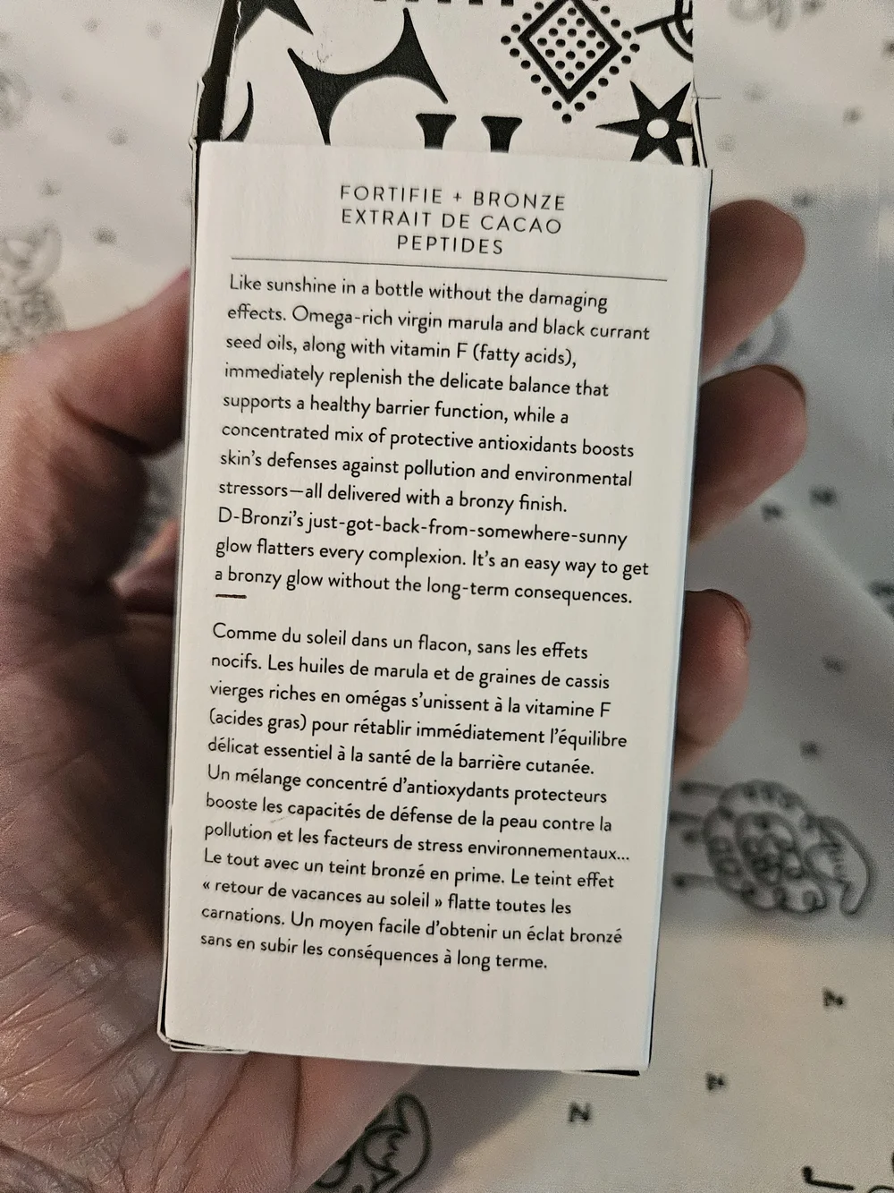 Drunk Elephant D-Bronzi Sunstick — White & Gold